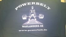 Powerbelt / Wahlander T-Shirt Dunkelbau