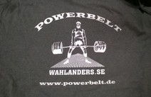Powerbelt / Wahlander T-Shirt dunkelgrau